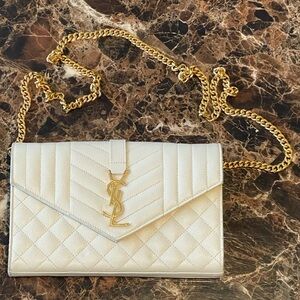 Yves Saint Laurent Quilted Chain Bag